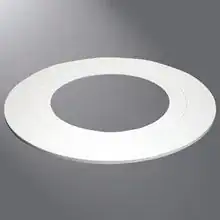 Ceiling light trim ring
