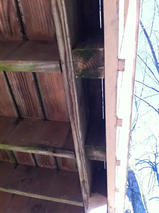 underside of deck