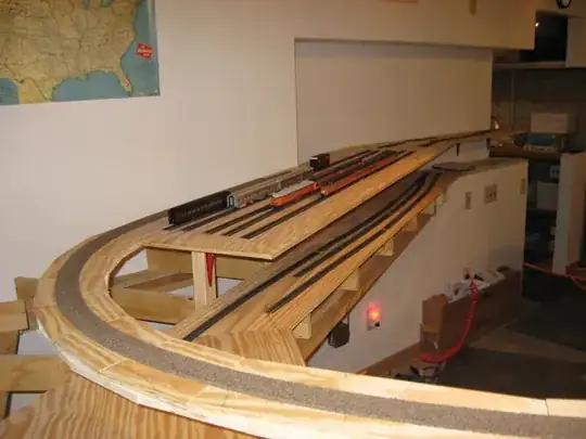 Curved corners with straight cuts