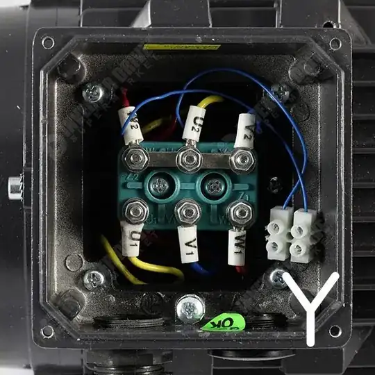 photo of motor connection
