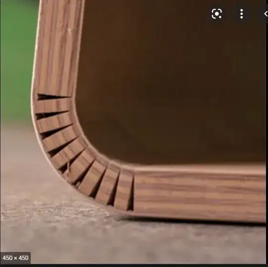 bent plywood