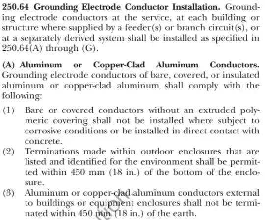 NEC 250.64