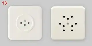 Old swiss electrical socket