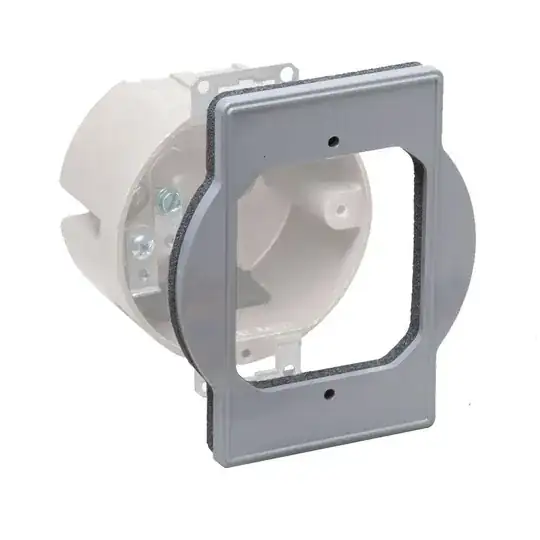 4" round to weatherproof cover adapter -- the Taymac PRBA400G