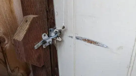Fence Gate with Latch Scrape