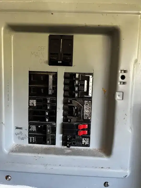 Original Panel breakers
