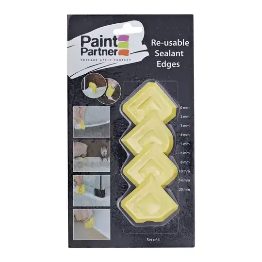 Reusable sealant edges