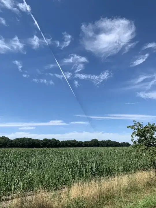 contrail shadow
