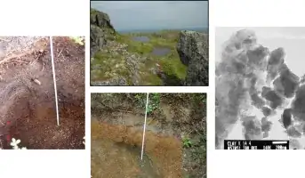 Weathering of mafic rock in northwest Russia[1]