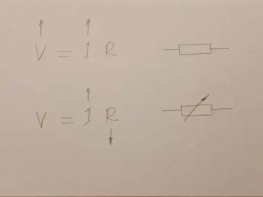 A diode as a dynamic resistor