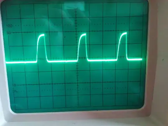Output at 300 kHz of input signal
