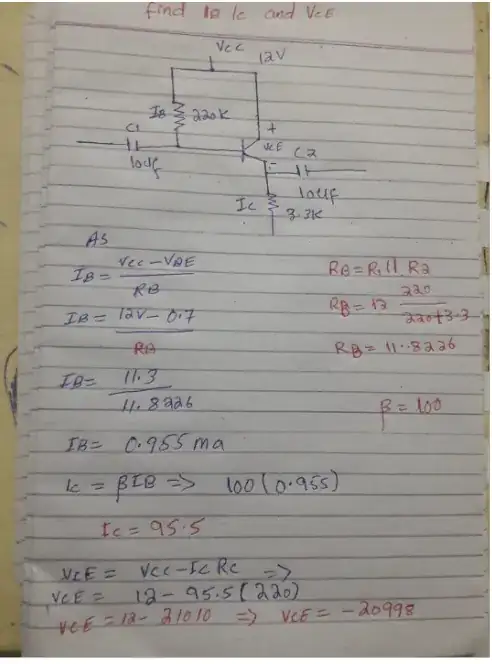 my answer is true are not ,VCE Value is nagative is it true are not