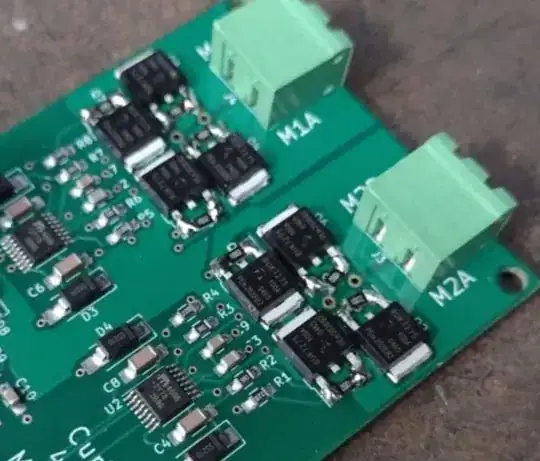 resistors from gate to source