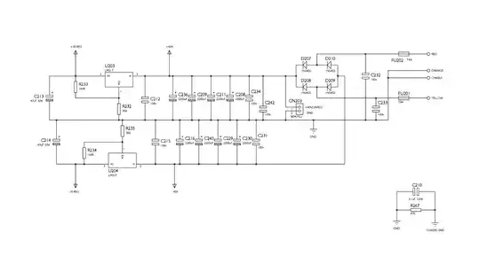 Cambridge Audio A500 Power Amp PSU Schematic