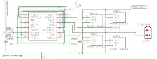 Schematic of the motor Controller
