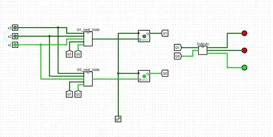 example operation when there is traffic on road 1 only