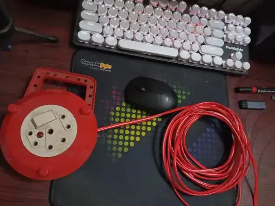 Extension cord with Indian plug