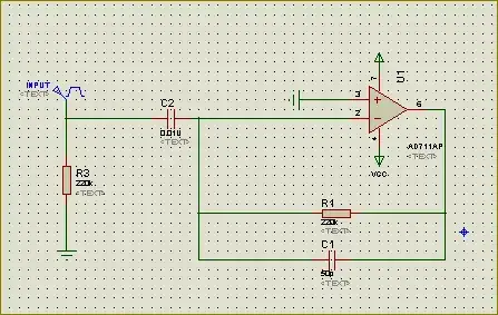 Schematics of my pre-amplifier