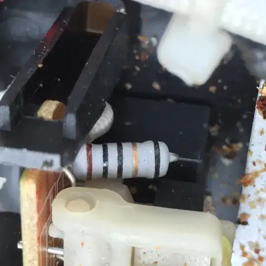 Resistor: Brown Black Black Gold Black