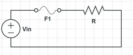Example with significant inline resistance