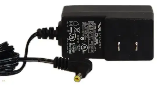 PA-48B Vertex Standard Co 12V AC adapter for Yaesu Radio