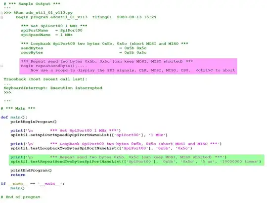 repeat send two bytes
