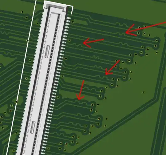 Compute Module IO Board, PCB Track Example