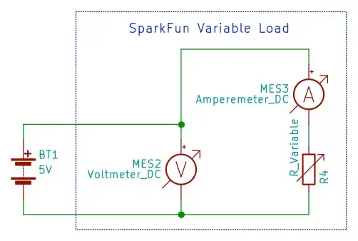 load connected directly to power supply