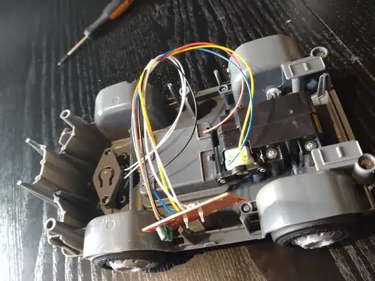 Overview picture of firetruck