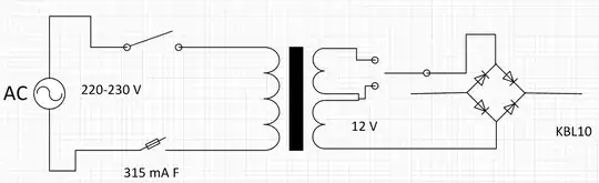 transformer and rectifier