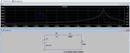 RLC probe on Capacitor Voltage
