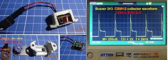 buzzer voltage spike