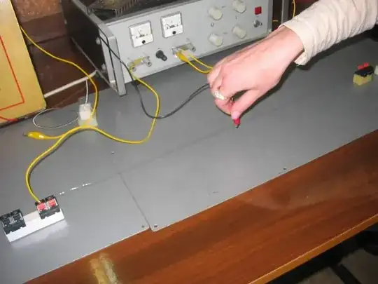 Investigating the local voltages along a wire