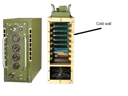 Conduction cooled chassis