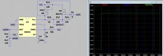 Switched timer power
