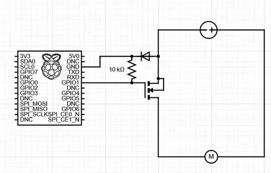 Same circuit with added diode