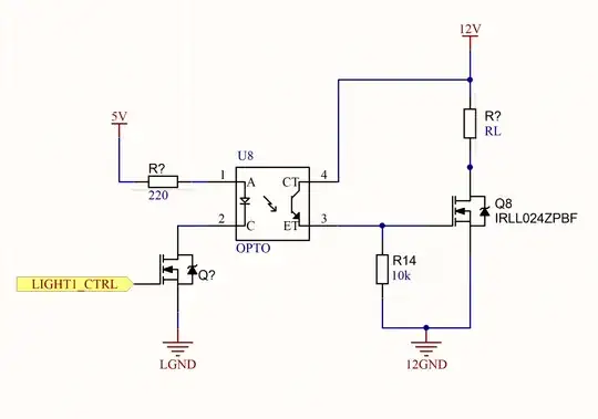 Optocoupled MOSFET