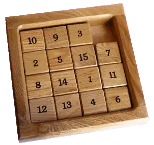Sliding-block 15 puzzle