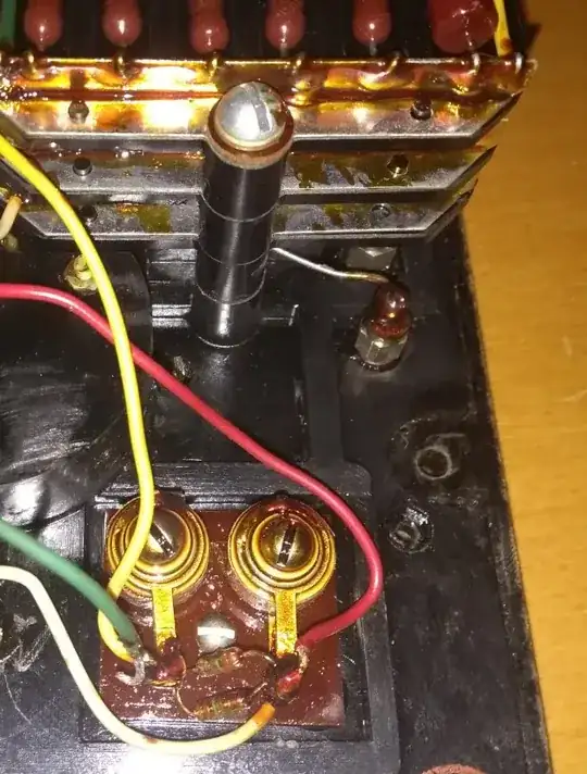 example of brown/yellow paint-on stuff