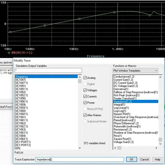 Modify trace window under Plot window templates Modify Trace window under Plot window templates