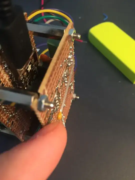 wonky placement of cap, but it works