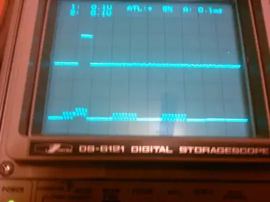 DSO capture of MOSI and MISO from PIC to AB1815.