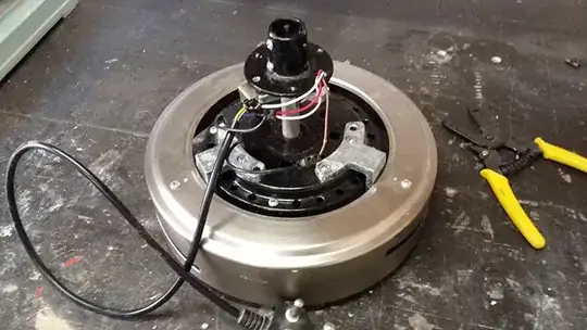 Ceiling Fan wired up and running