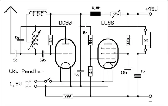 FM radio with LV tubes