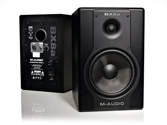 powered studio monitor speakers