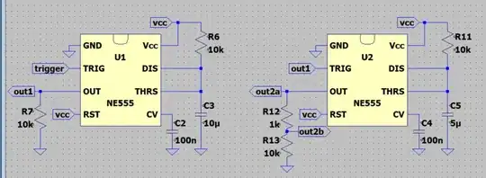 Dual 555 timer circuit