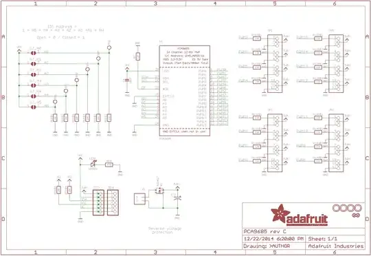 Adafruit board schematic