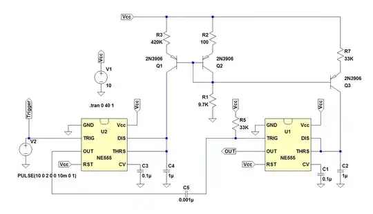10 second delayed pulse  schemtic