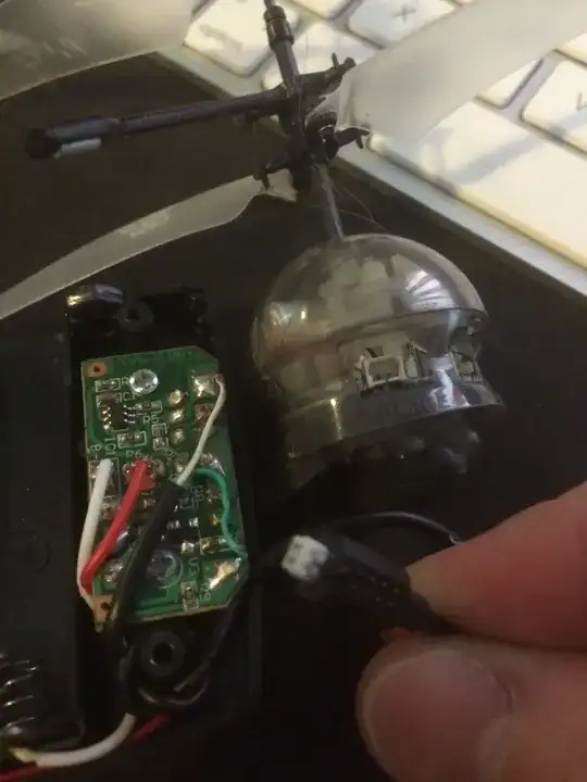 Charging device and toy drone.