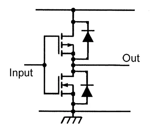 Inverter With Body Diodes